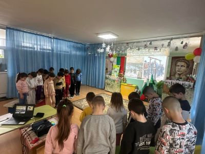 Отбелязване на 153 години от гибелта на Левски - ДГ Божур - Сливен